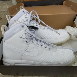 Nike Lunar Force 1 Duckboot White/White